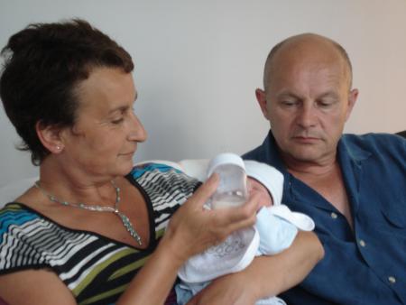 Visite d'Edith et Philippe