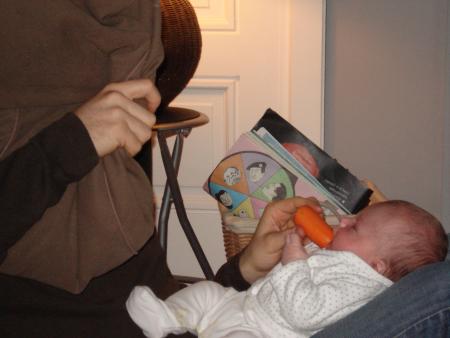 Qui veut me faire manger une carotte ???