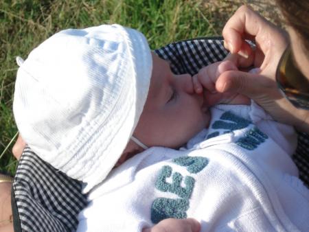 Je cherche mon pouce...et je commence � le trouver !