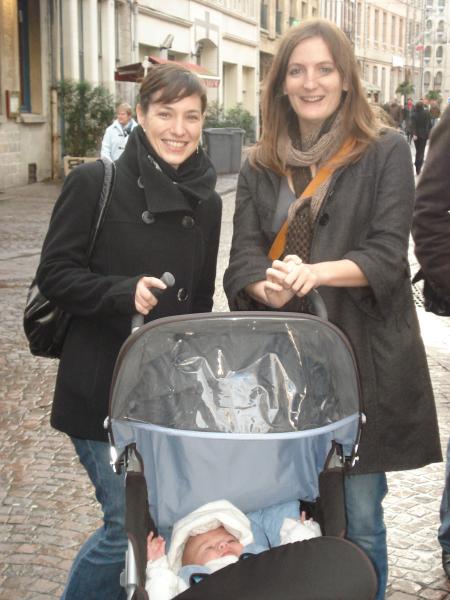 Emilie et Charlotte en visite � Lille